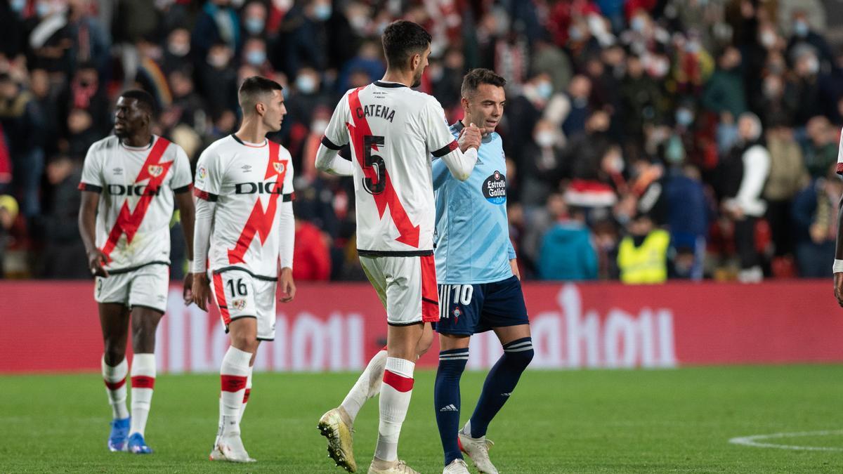 Rayo Vallecano - Celta de Vigo: el partido en imágenes