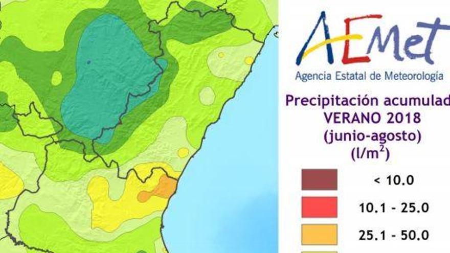 El otoño será más cálido y lluvioso