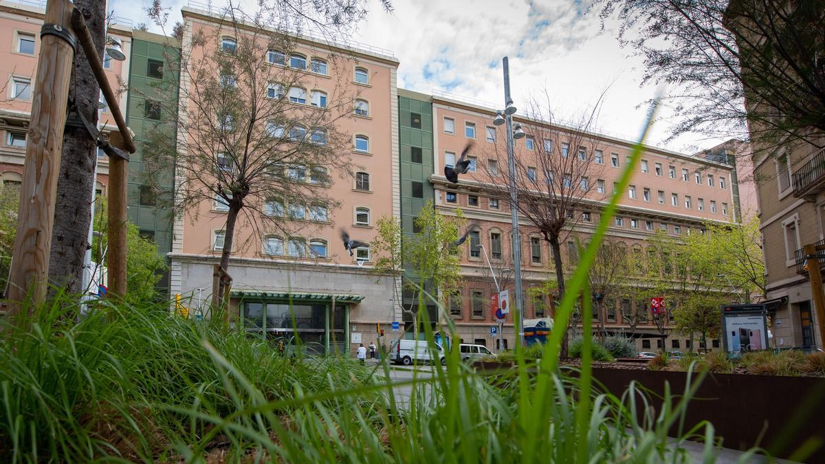 Exterior del Hospital Clínic de Barcelona