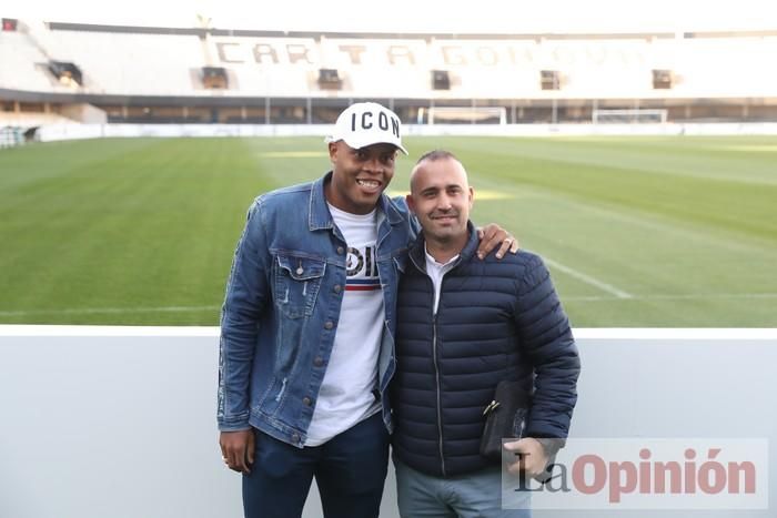 Presentación de Vinicius Tanque en el FC Cartagena