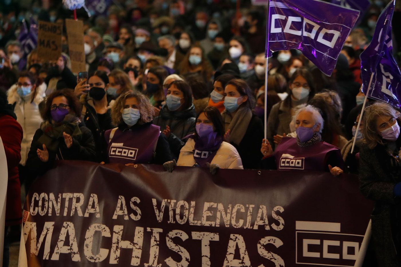 Libres, iguales y seguras: Vigo sale a la calle para gritar por todas las mujeres