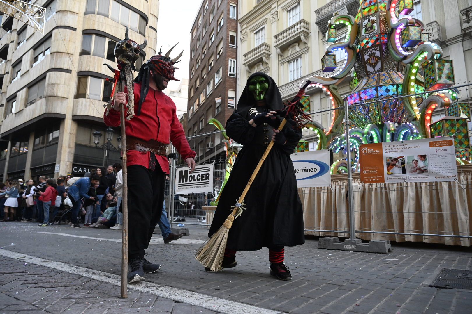 Desfile de collas y carros