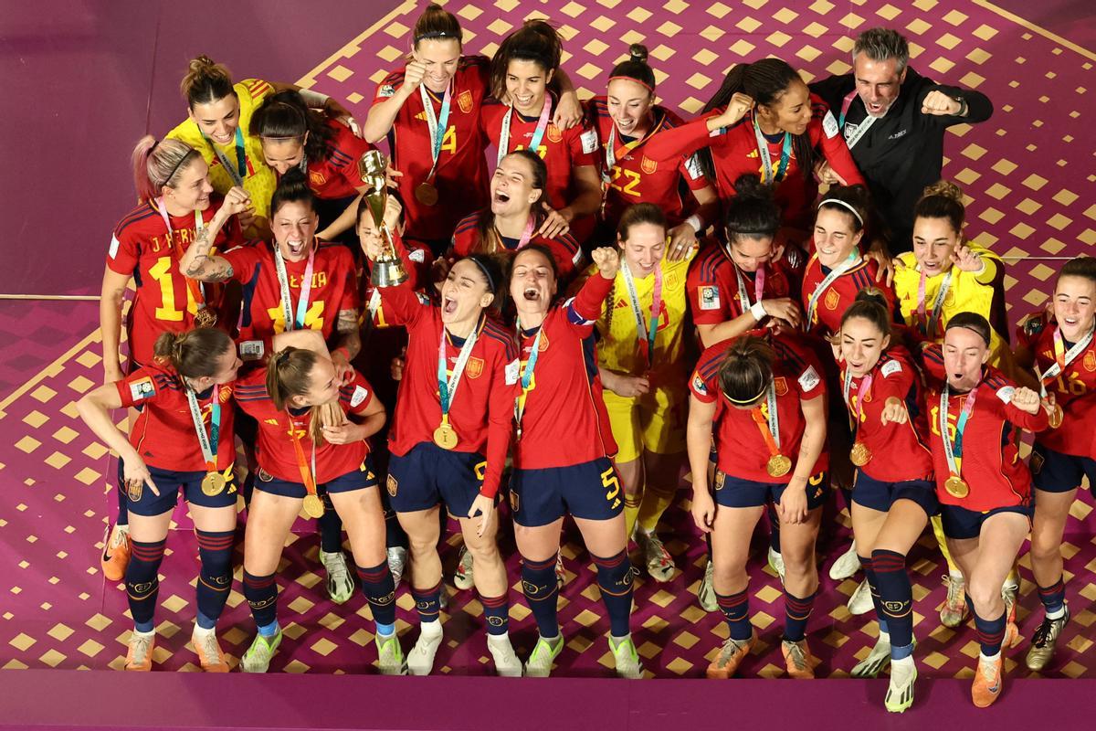 España, reina del fútbol femenino mundial