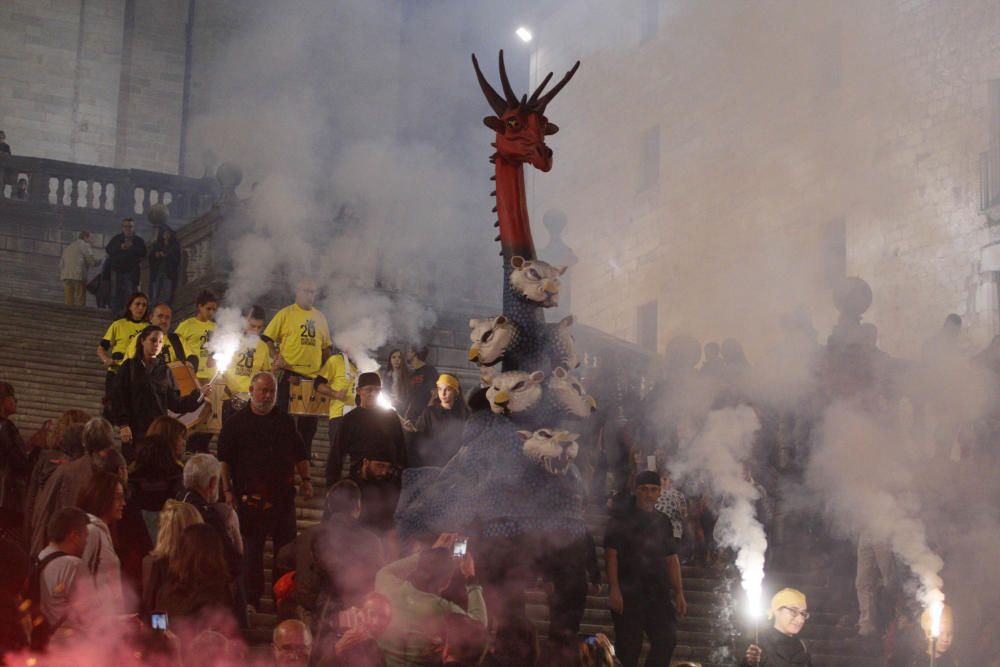 El Beatusaure es diverteix pels carrers del Barri Vell