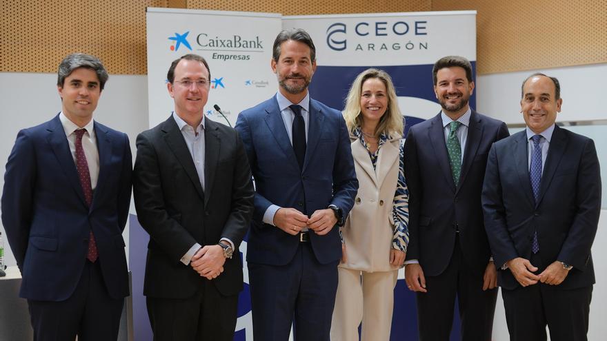 CaixaBank presenta un plan para impulsar la transición verde de las empresas del sector transporte y agroalimentario en Zaragoza