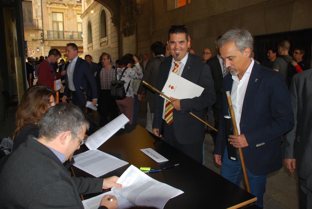 Alcaldes de la Catalunya Central a Barcelona