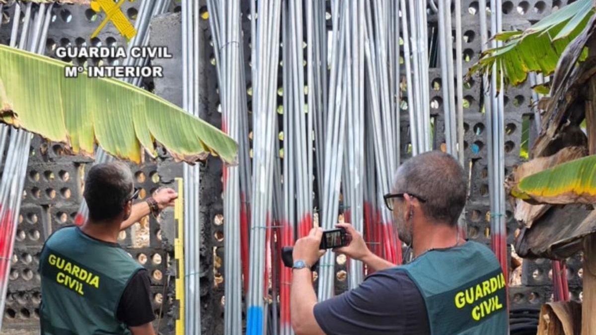 Actuación de la Guardia Civil en Tenerife
