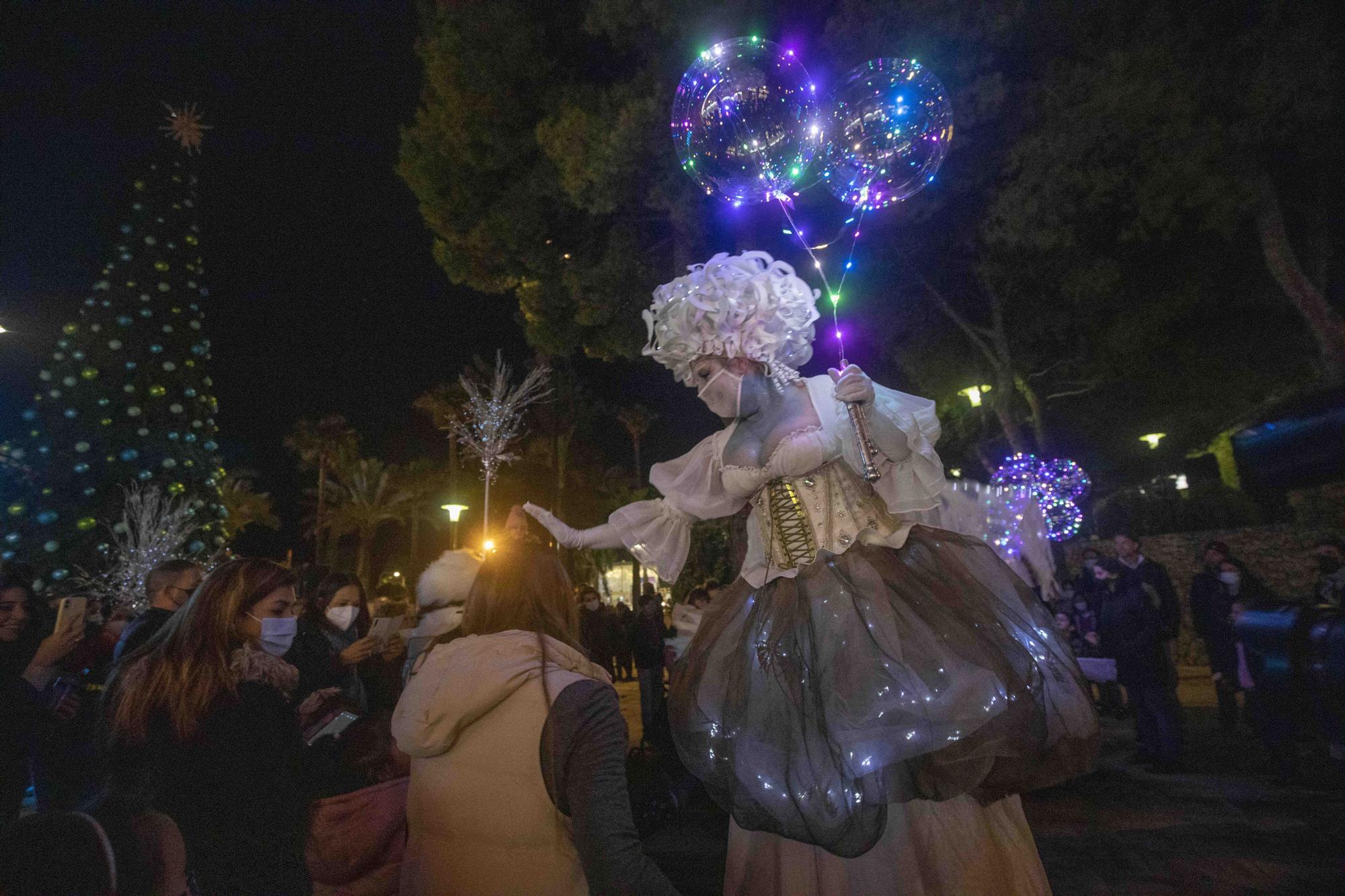 Las luces encienden la ilusión en Porto Pi