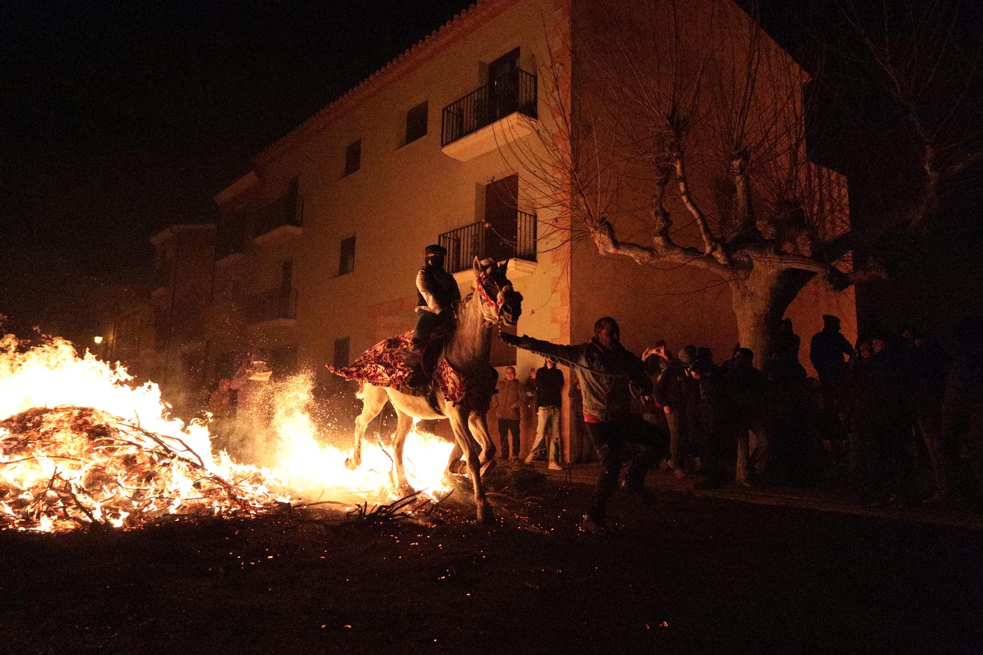 Las mejores fotos de la espectacular Matxà de Sant Antoni en Vilanova d'Alcolea