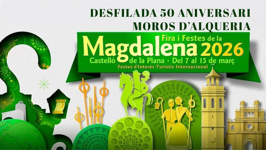 Vídeo: Desfile extraordinario 50 aniversario Moros d'Alquería