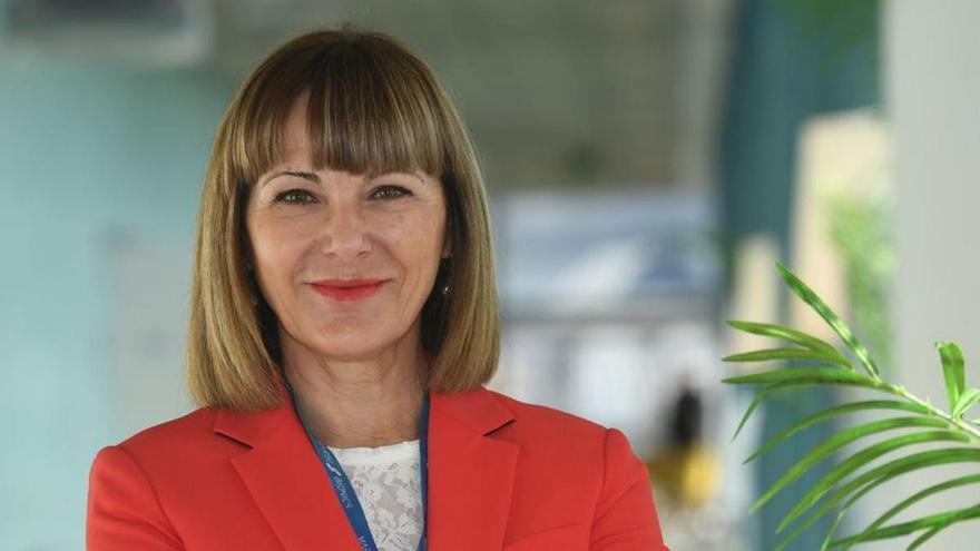La doctora Helena Bascuñana, esta semana, en A Coruña.