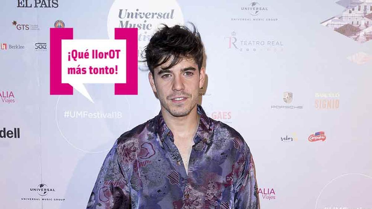 Roi en un evento con bocadillo Cuore