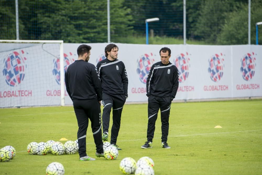 Entrenamiento del Real Oviedo