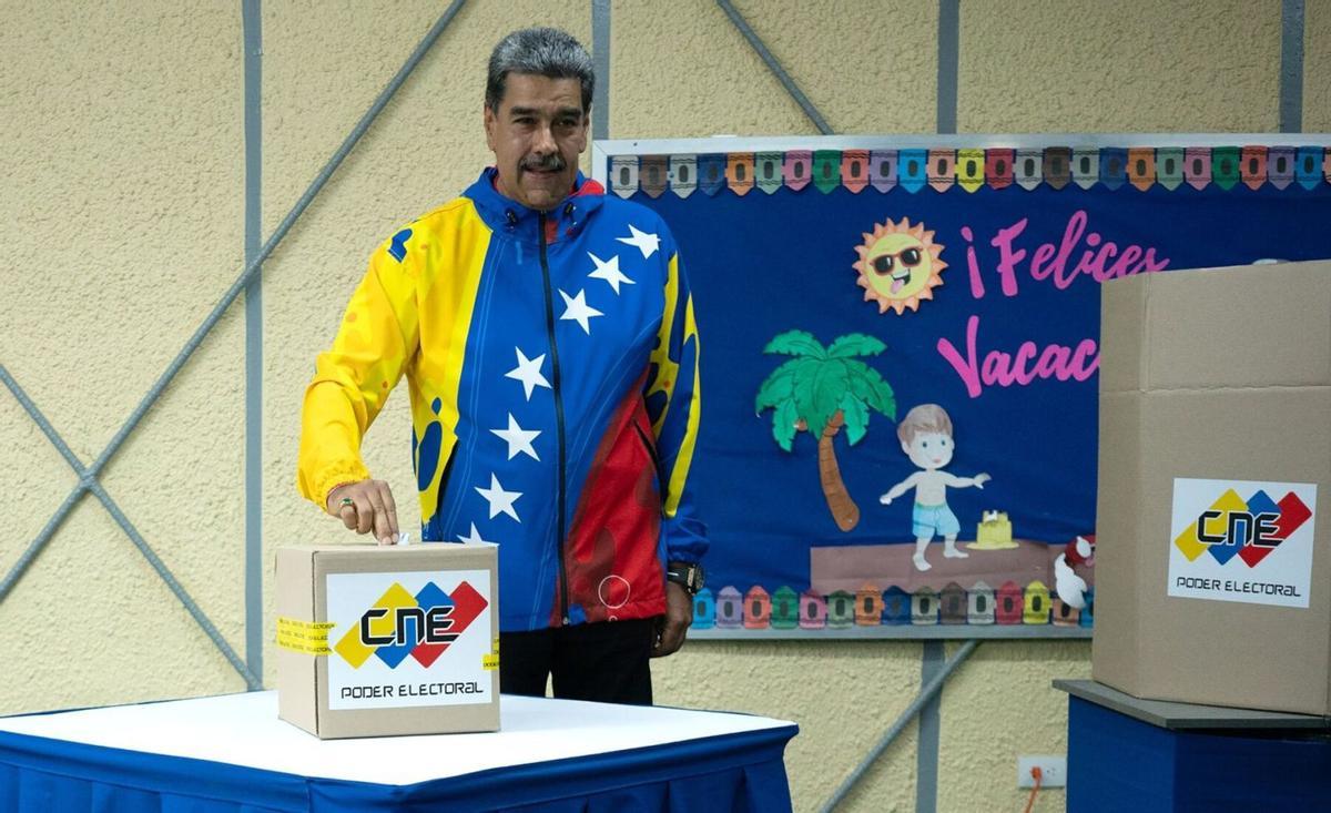 Maduro assegura que reconeixerà els resultats electorals a Veneçuela Maduro assegura que reconeixerà els resultats electorals a Veneçuela