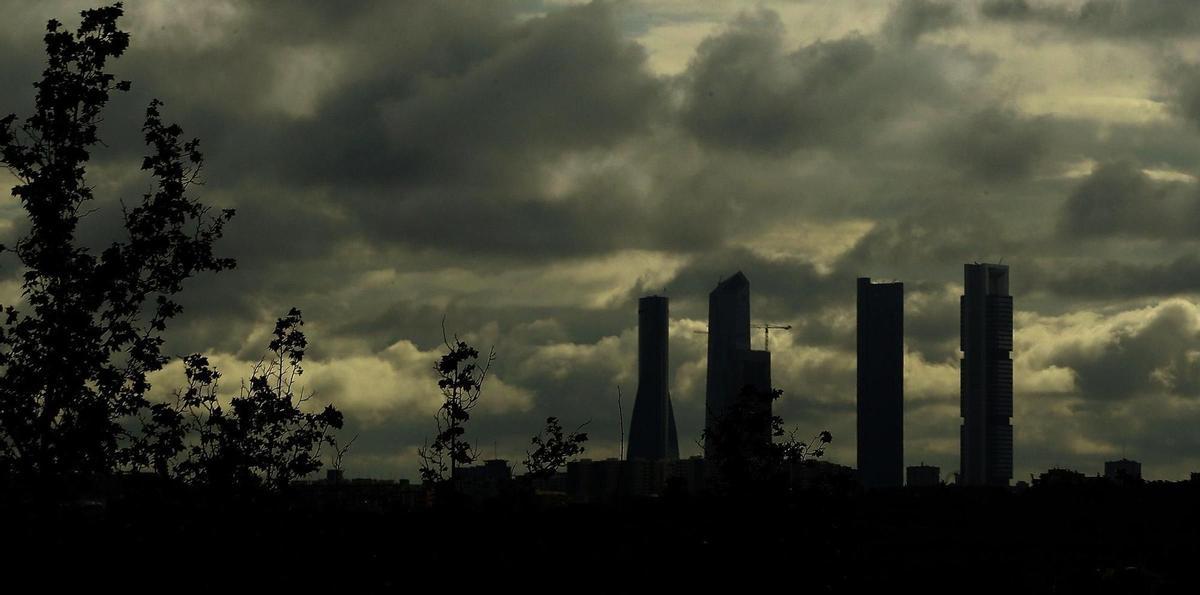 Una imagen de las Cuatro Torres, en Madrid.