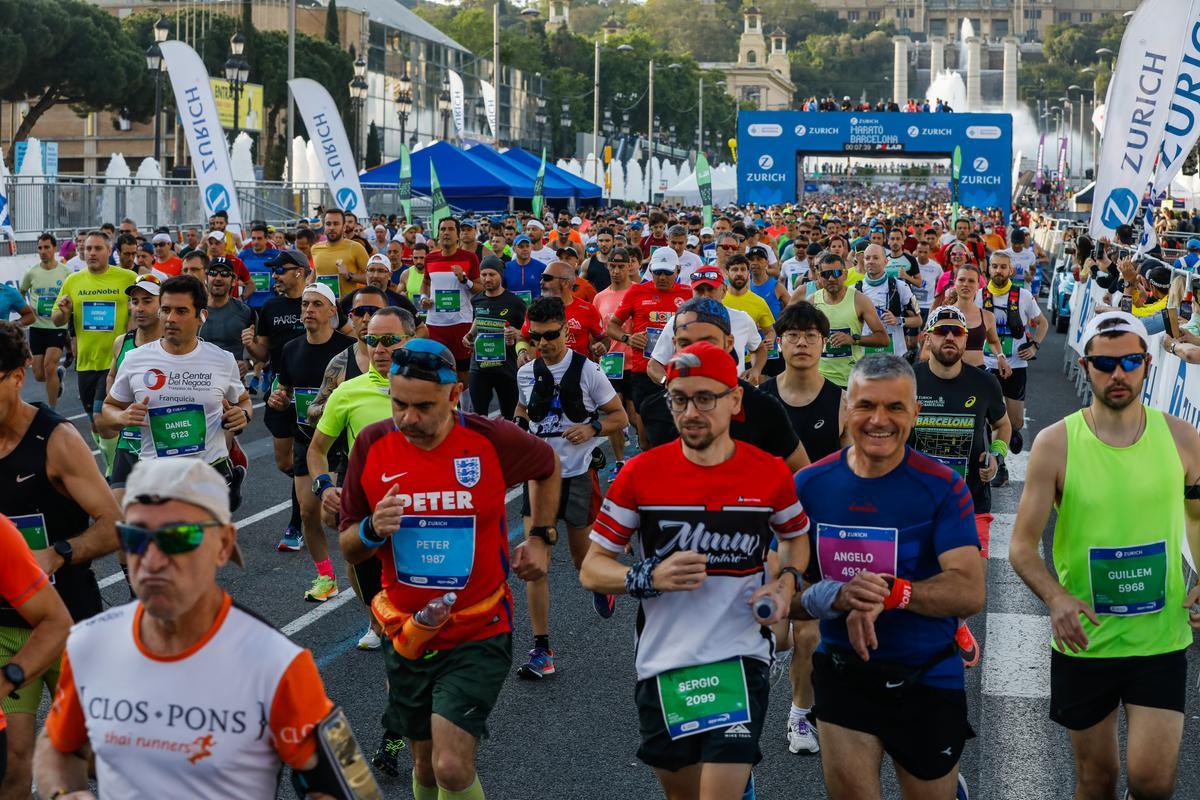 La Marató de Barcelona sobreviu a la calor amb doble rècord de la prova