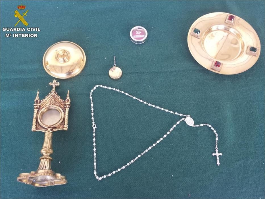 Recuperan una reliquia robada de una pequeña parroquia de Cocentaina