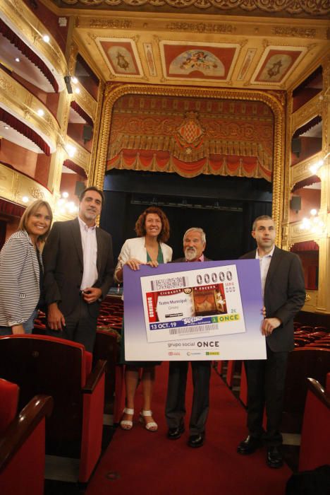 Presentació del cupó de l'ONCE.