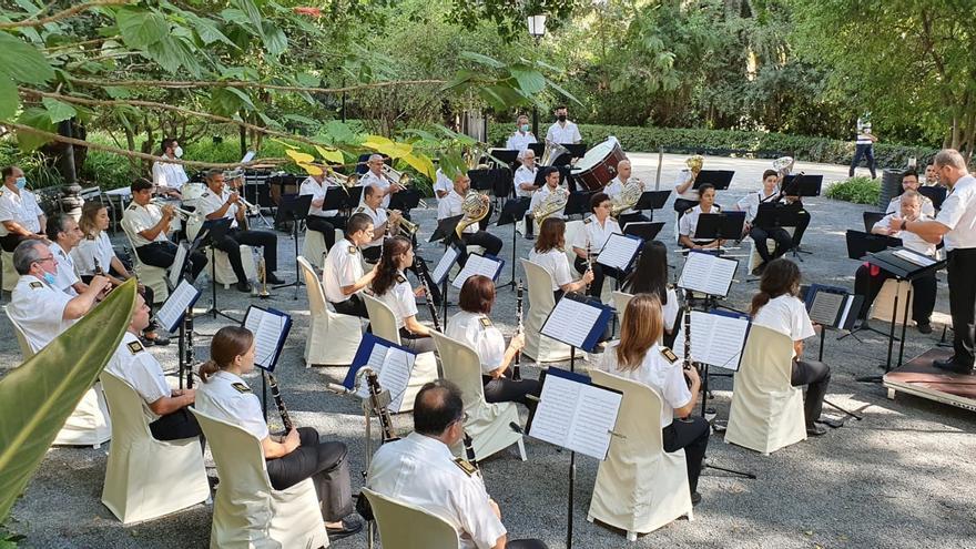 La Banda Municipal de Música ofrece el concierto en el Jardín Botánico de Málaga