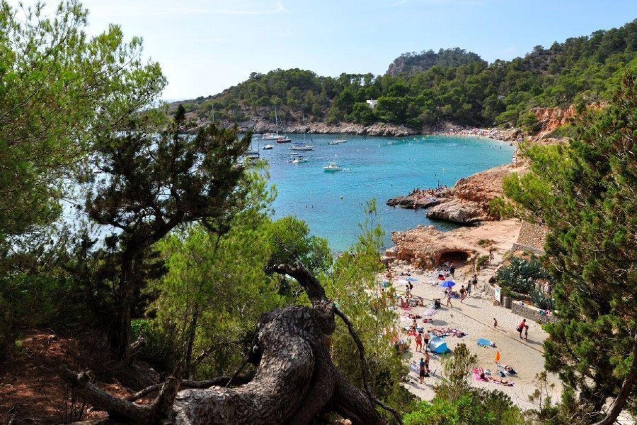 Cala Salada, Ibiza.