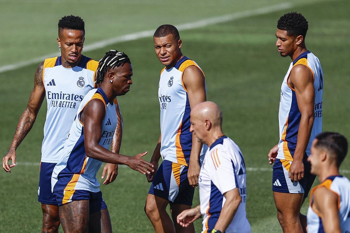 Entrenamiento del Real Madrid