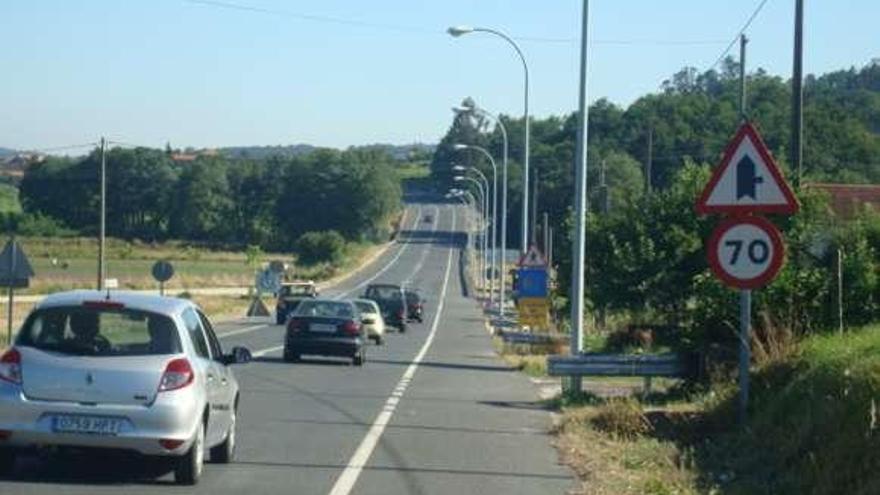 La zona en la que realizó el control de velocidad Tráfico.