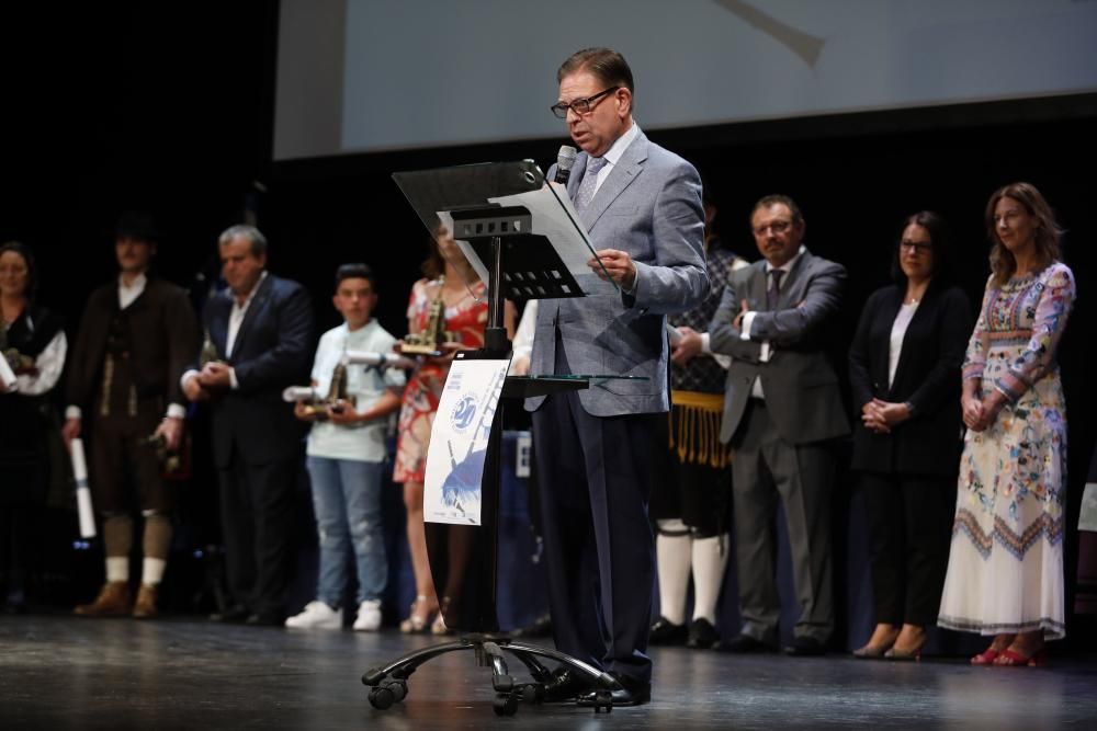 Gala de entrega de los premios Folclore Ciudad de Oviedo