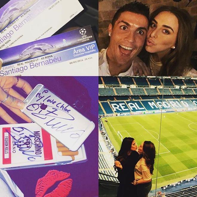 Chloé Green, su cita con CR7.