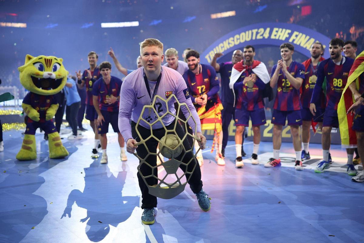 El FC Barcelona de handbol se corona campeón de la Champions League en Colonia