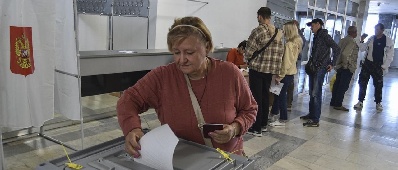 Els referèndums en les regions ocupades d&#039;Ucraïna.