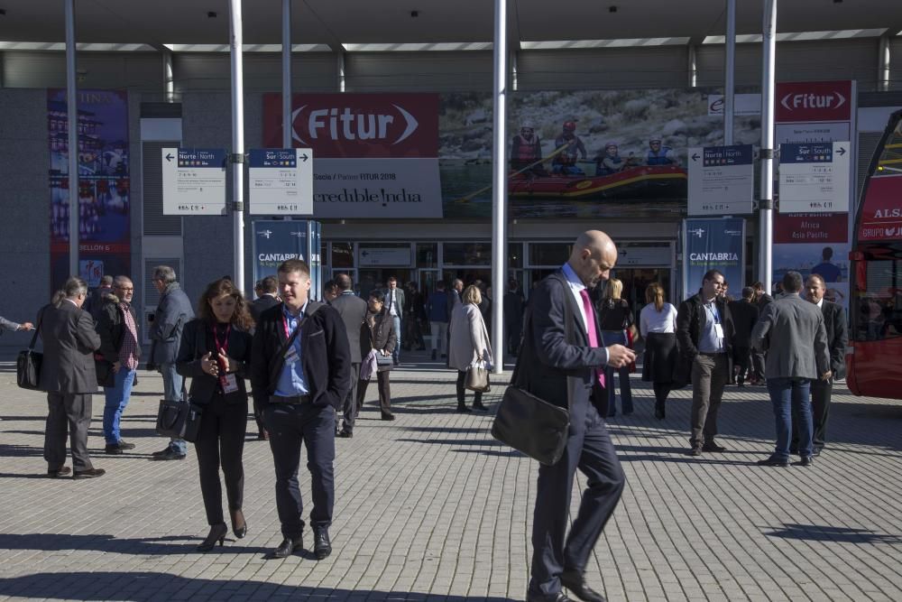 Entrada a pabellones de Fitur. Archivo