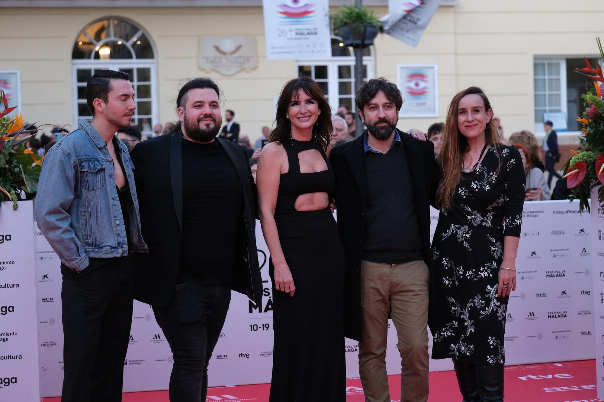 Las imágenes de la alfombra roja de la gala inaugural del 26 Festival de Málaga