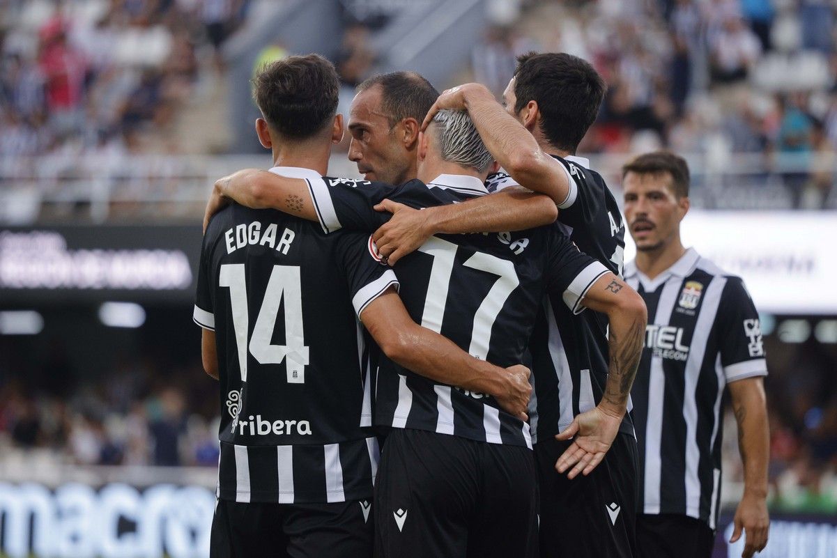 La victoria del FC Cartagena sobre el Tarazona, en imágenes