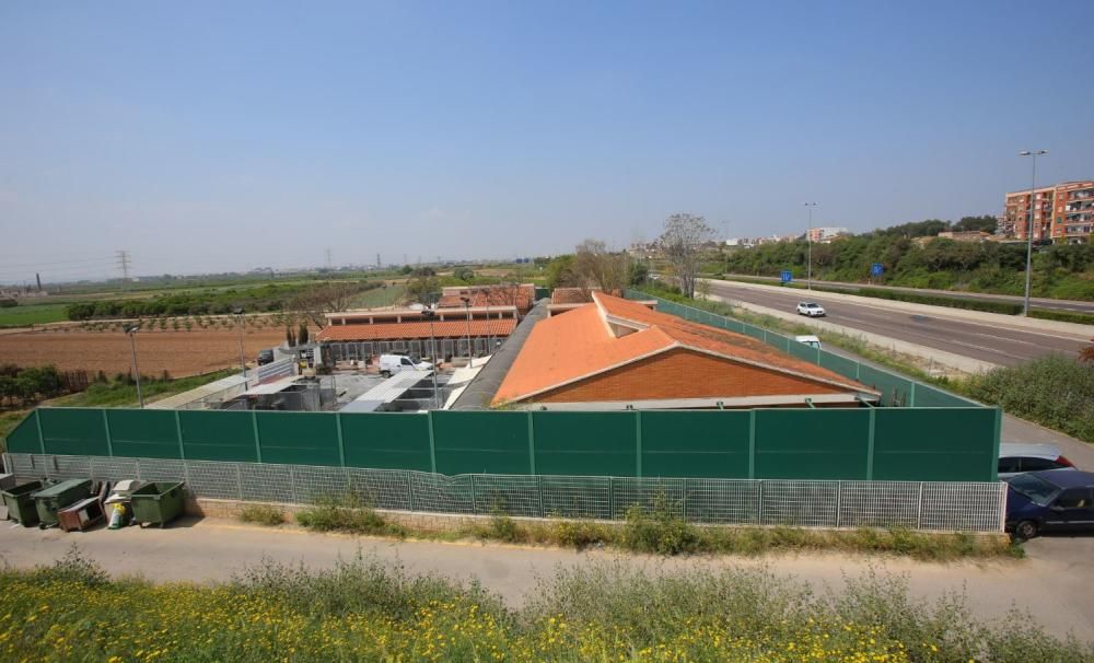 Instalaciones del refugio de animales de Benimàmet