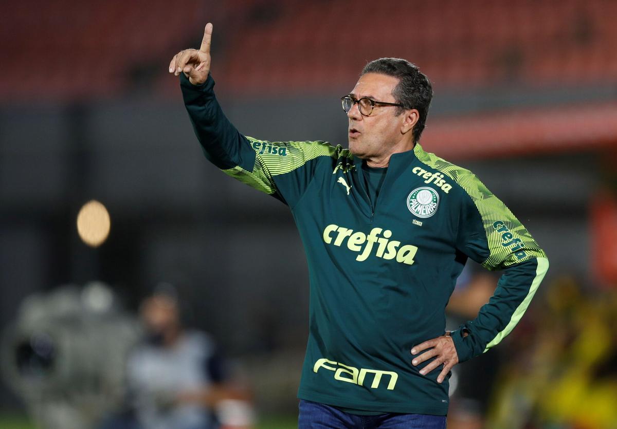 Vanderlei Luxemburgo, en el Palmeiras
