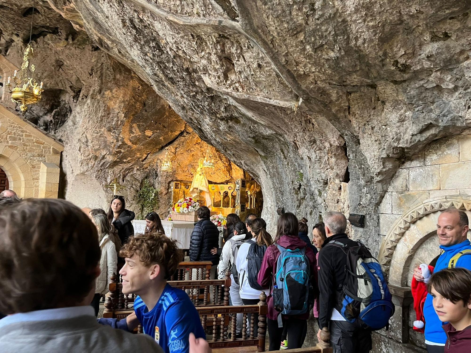 Covadonga, lleno por Navidad