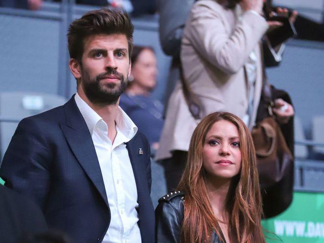 Shakira y Piqué en la Copa Davis