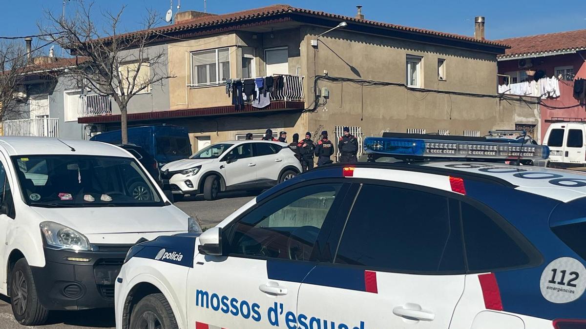 Les imatges de l'operatiu policial contra una organització criminal de tràfic internacional de drogues a Figueres