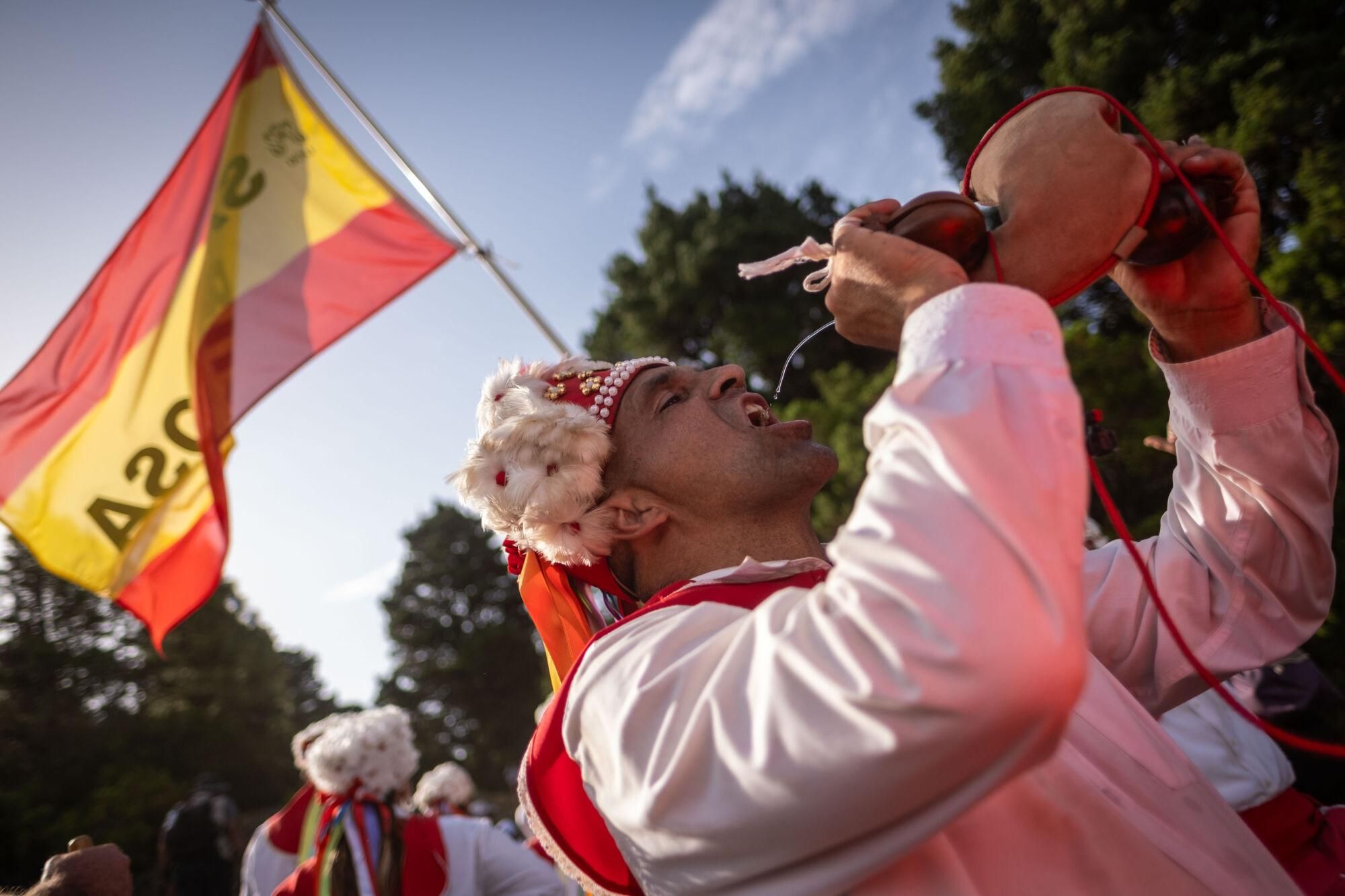Bajada de la Virgen de Los Reyes en el Hierro