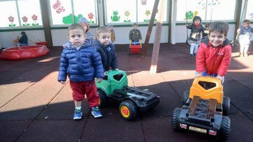 Actividades en la Escuela Infantil Municipal de Meaño. // Noé Parga