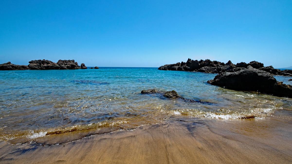 Playa de Puerto del Carmen en Lanzarote