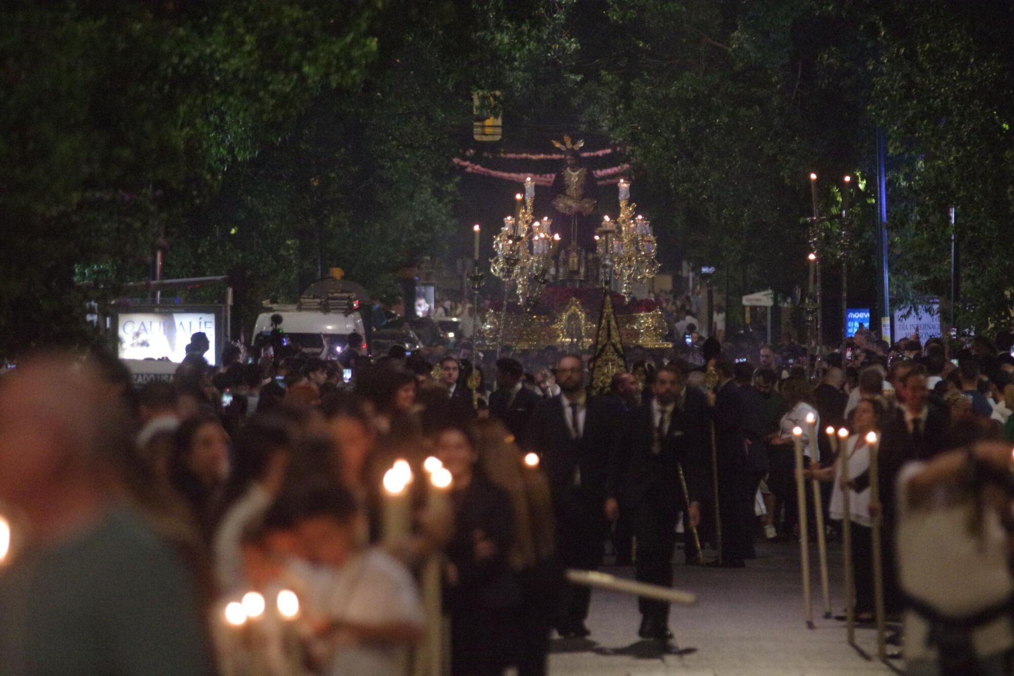 Salida extraordinaria del Señor de la Soledad por el 25 aniversario de su bendición