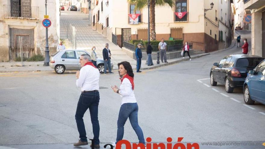 Desescalada en Caravaca: Los &#039;runners&#039; se ataviaron con sus pañuelos