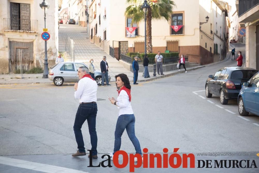 Desescalada en Caravaca: Los 'runners' se ataviaro