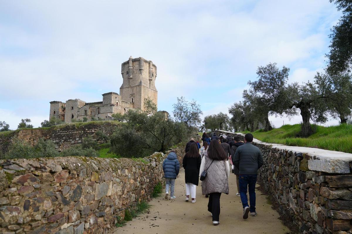 La reapertura a la visitas del castillo de Belalcázar, en imágenes
