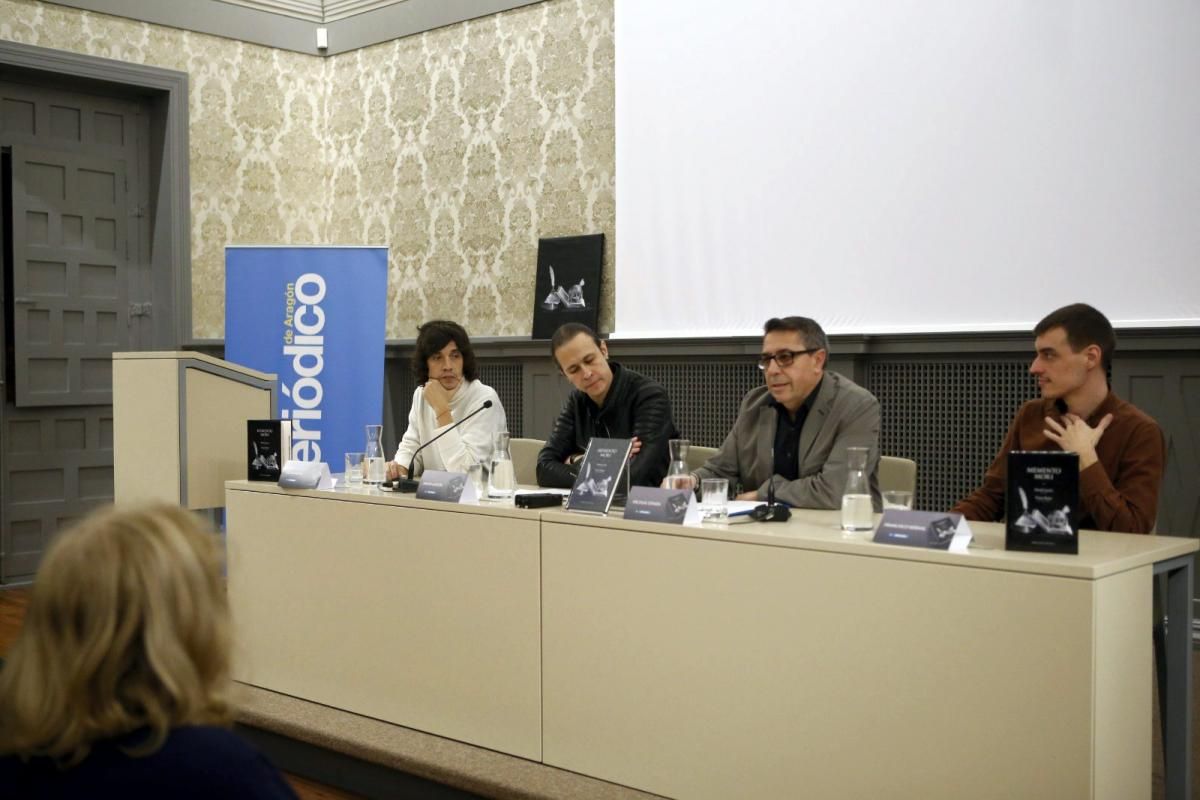 Presentación del libro 'Memento Mori', editado por EL PERIÓDICO DE ARAGÓN