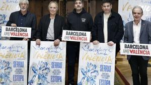 BCN es bolca en el concert solidari per València