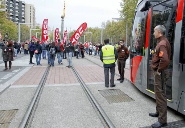 Fotogalería: La jornada de huelga general en Zaragoza