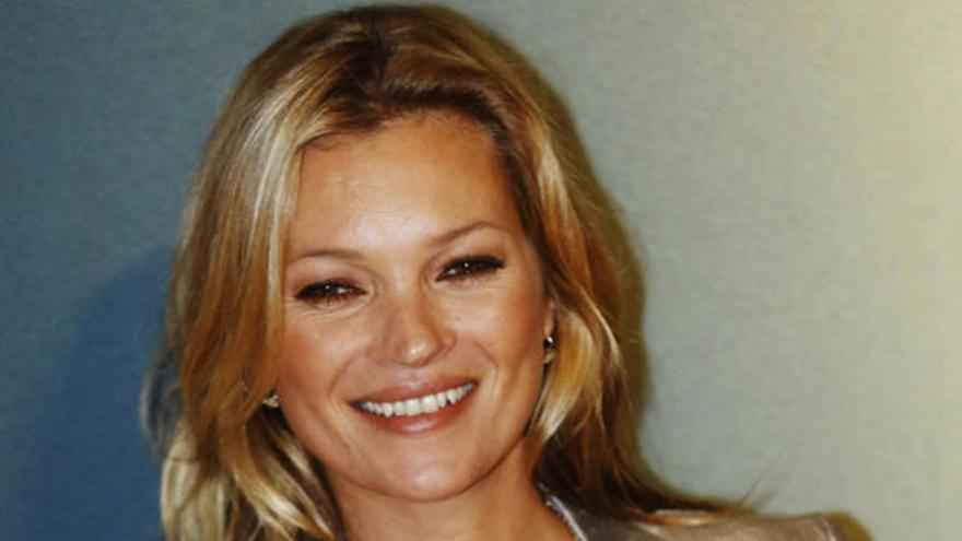 La modelo y ahora diseñadora, Kate Moss