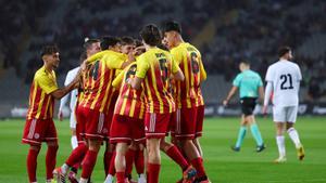 Catalunya ganó a Palestina (2-1) en un emotivo partido amistoso